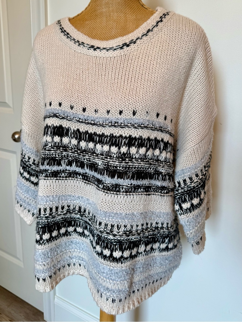 EUC Matilda Jane Good Heart ❤️ Short Sleeve Crewneck Sweater M